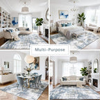 8x10 Washable Area Rugs for Living Room, Dining Room, Playroom - Image 5