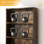 Shintenchi Bookshelf, 6-Tier Open Bookcase and Bookshelves, 6 Shelf Display - Image 7