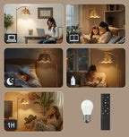 Oneach Boho Floor Lamp for Living Room - Image 8