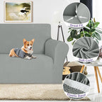 ZNSAYOTX Oversized Super Stretch Couch Cover, New Striped Sofa Covers - Image 3