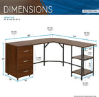 Techni Mobili L Shaped Desk - Image 3