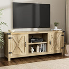 YESHOMY Modern Farmhouse TV Stand - Image 2