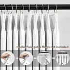 Extra Long Pleated Curtains 120 Inches Long 10 ft Length, Luxury Pinch Pleats - Image 2