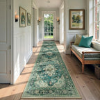 RELEANY Washable Area Rug, Runner 2'6"x10', Water Repellent, Pet Friendly by RELEANY