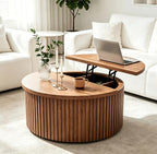Fsbecl Fluted Lift Top Coffee Table by Fsbecl