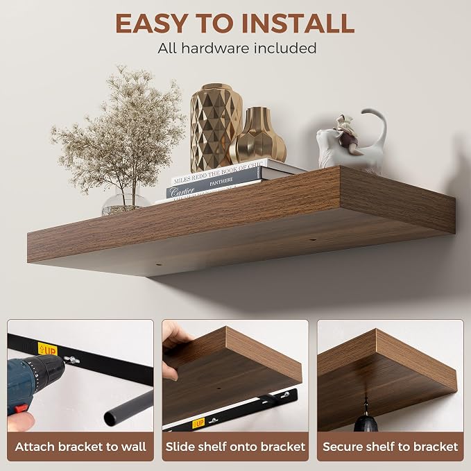 Dreamland 40 Inch Floating Shelves - Image 5