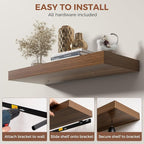 Dreamland 40 Inch Floating Shelves - Image 5