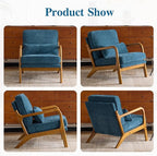 Karl home Mid Century Modern Accent Chair - Image 6