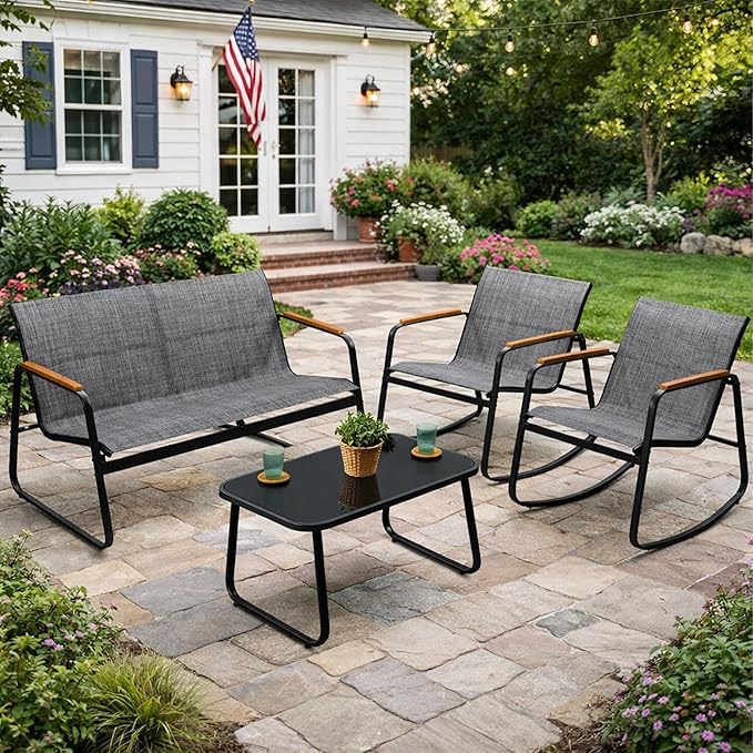 Kozyard 4-Piece Outdoor Patio Furniture Set by Kozyard