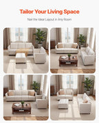 VEVOR Modular Sectional Sofa, Modern 5-Seater Modular Sofa - Image 7