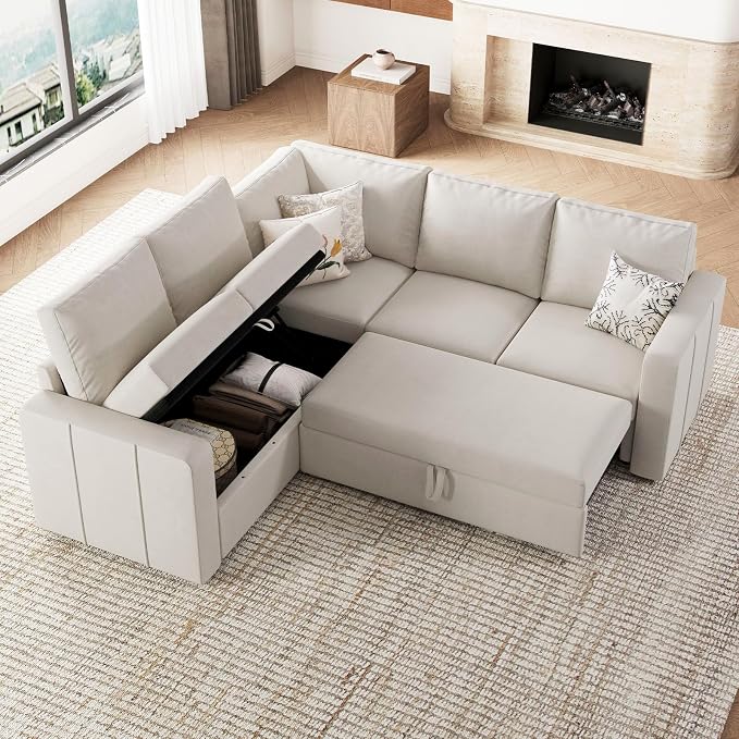 Belffin Modular Sectional Sleeper Sofa - Image 3