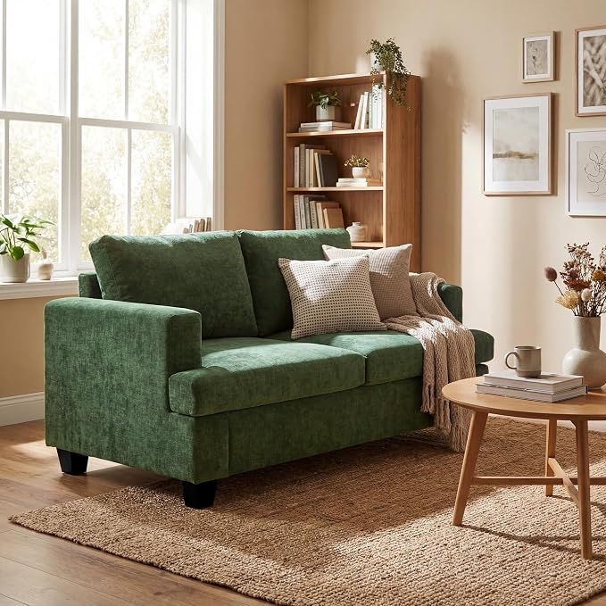 YOUDENOVA Sofa, 63” Comfy Loveseat Sofa by YOUDENOVA