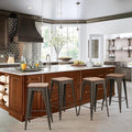 HAOBO Home 26" Backless Metal Counter Stool Height Barstools by HAOBOHOME
