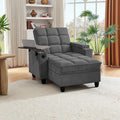 oaaktu Single Modern Comfy Upholstered Chaise Lounge Sofa Chair by Unknown