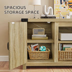 YESHOMY Modern Farmhouse TV Stand - Image 5