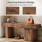 Thickened Solid Wood Bench, Heavy Duty Dining Bench - Image 7