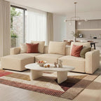 Welzona 103" Modular Sectional Sofa, Minimalist Comfy Cloud Couch Sectional - Image 4