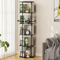 SUNMORY 5 Tier Rotating Bookshelf Tower, Revolving 360 ° Spinning Bookcase by SUNMORY