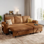 LINSY HOME Sectional Sleeper Sofa by LINSYHOME