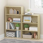 Furinno PASIR Book Shelf, 3-Tier Bookshelf, Storage Shelves Bookcase, 9.7 x - Image 2