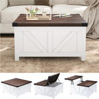 jimeimen Farmhouse Lift Top Coffee Table - Image 5