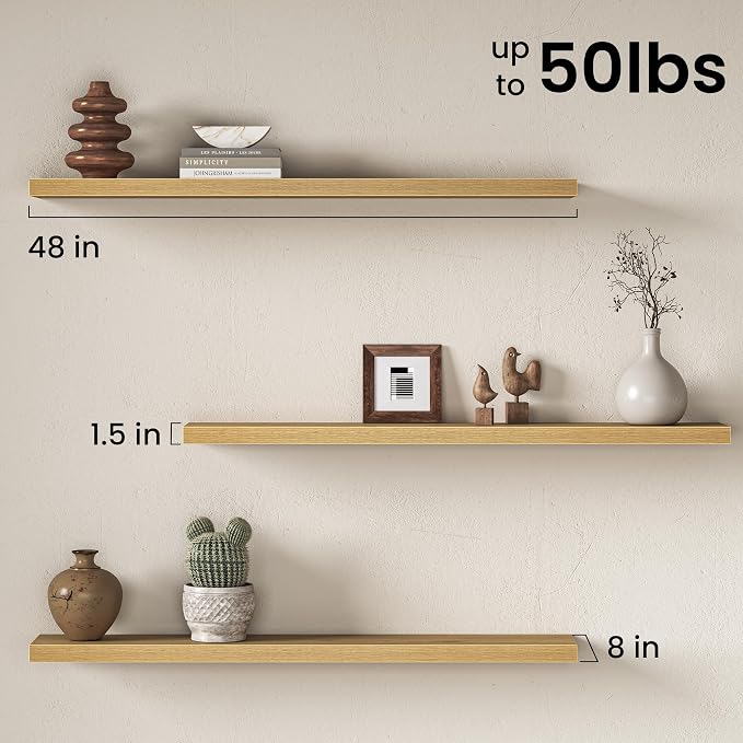 Fun Memories 48Inch Floating Shelves - Image 3