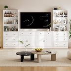 TUSY 71" Large TV Stand Set - Image 3