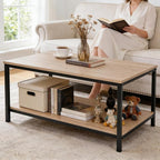 ZenStyle Industrial Coffee Table - Image 2