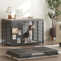 YATINEY Foldable Dog Crate Furniture, Dog Crate by Yatiney