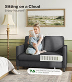 Welzona Loveseat, Comfy Teddy Love Seat - Image 9