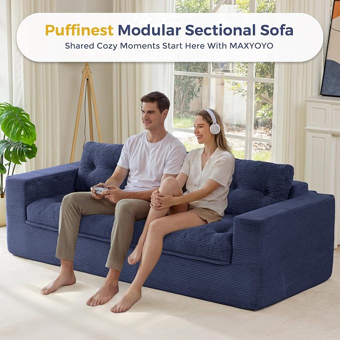 MAXYOYO 79" Loveseat Sofa Couch - Image 7