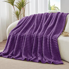 BEDELITE Ribbed Twin Blanket for Couch & Bed, Warm Yet Lightweight, Ribbed - Image 8