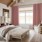 100% Blackout Curtains 84 Inch Length 2 Panels Set - Image 8