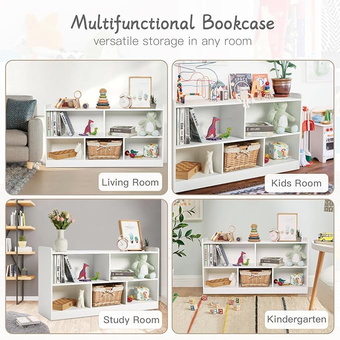 Montessori Shelf, Wooden Toy Storage Organizer - Image 4