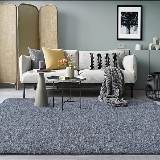 4x6 Area Rugs for Living Room Non Slip Dorm Bedroom Rug, Minimalist Washable - Image 8