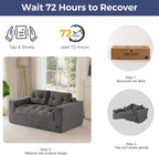 MAXYOYO 63" Loveseat Sofa Couch - Image 8