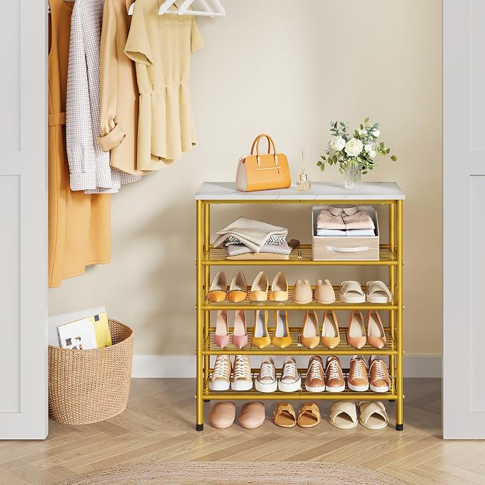 Tajsoon 5 Tier Shoe Rack Organizer - Image 8