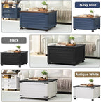 Joaxswe Farmhouse Coffee Table - Image 7
