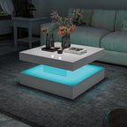 HedoAjim White LED Coffee Table - Image 4