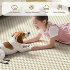 Indoor Front Door Mat Entryway Rug Non Slip Washable Beige 2x3 ft | Front Entry - Image 4