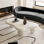 47.2" Cloud Coffee Table for Living Room Irregular Coffee Table Modern Low - Image 5