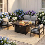 Solaste Aluminum Patio Furniture Set by Solaste