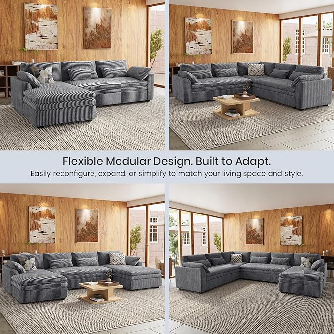 Belffin Large Modular Sectional Sofa - Image 9
