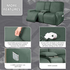 ULTICOR Reclining Love Seat - Image 3
