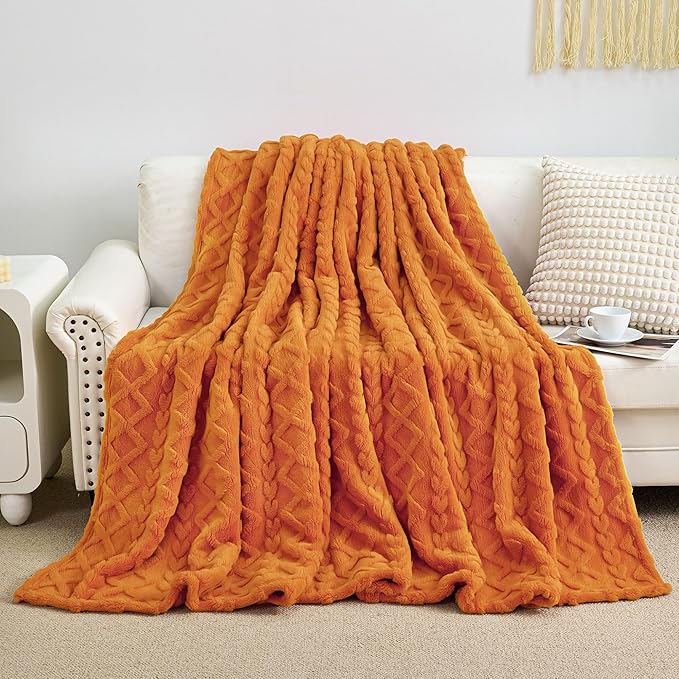 Aganear Fleece Throw Blanket for Couch, Fall Boho Blankets, Warm Gift for Women - Image 5