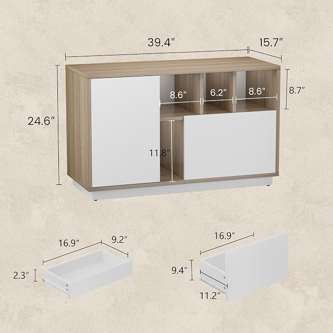 39" Office Storage Cabinet - Image 2