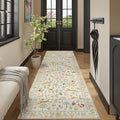 DUKINO 3x10 Washable Runner Rug, Non Slip Animal Rug by DUKINO
