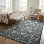 GarveeHome Area Rugs 8x10 for Living Room, Floral Large Washable Rug Soft Non - Image 3