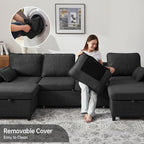 DURASPACE Sofa Bed Pull Out Couch Sleeper - Image 6