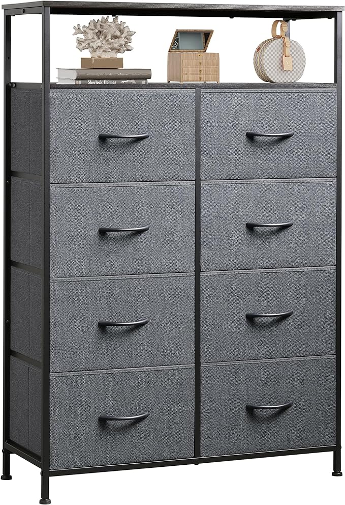 WLIVE Fabric Dresser for Bedroom by WLIVE